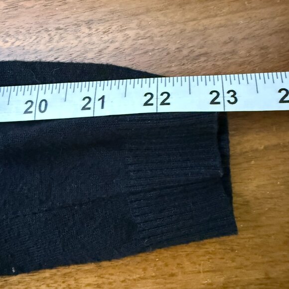 Gerard Darel Sweater Black Twin Set Tank & Button Cardigan Size T3 - Picture 12 of 13